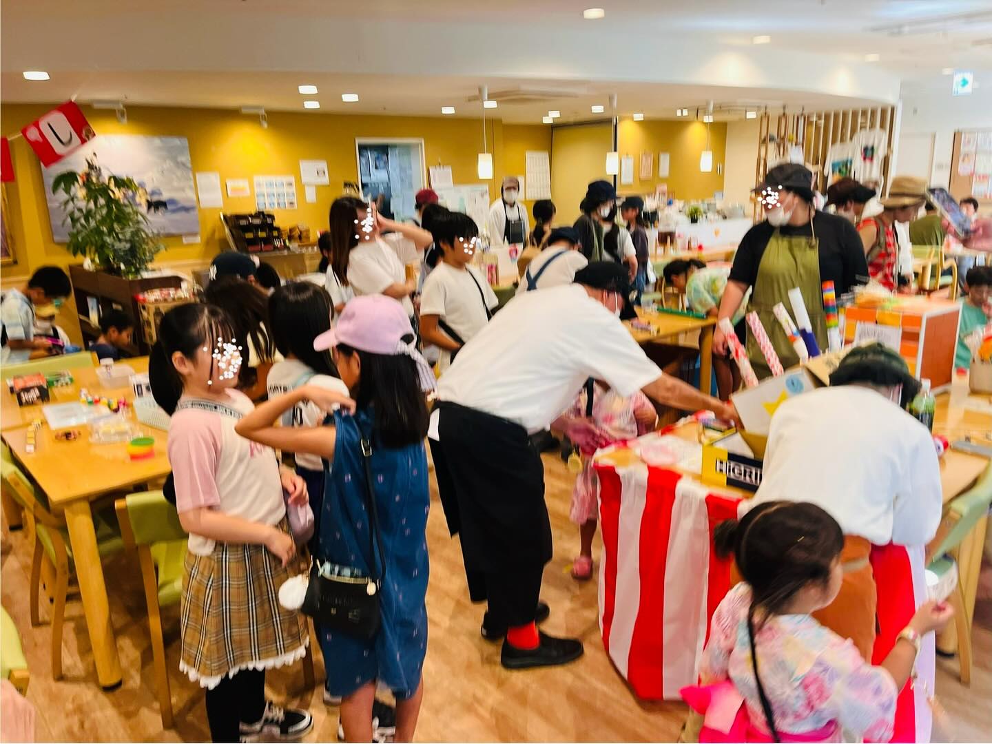 ななテラスで夏祭り。